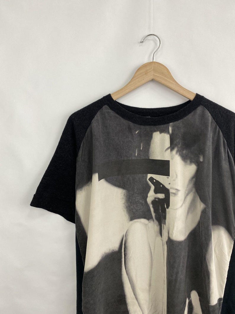 Camiseta de seda y lana estilo Björk de Allsaints, edición limitada retro, talla M. imagen 2