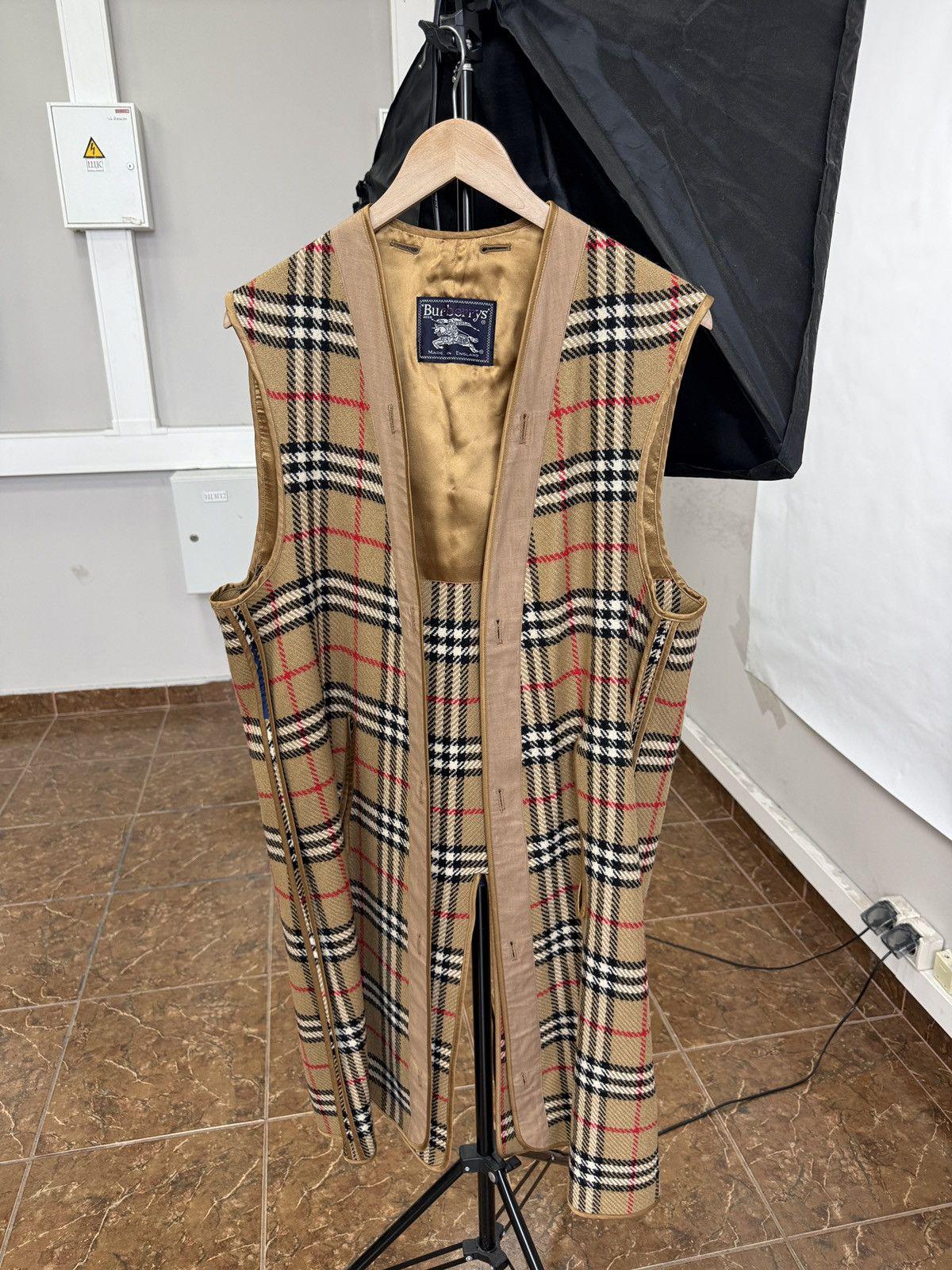 Vintage Burberry Vest - Etsy
