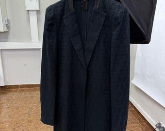 Thomas Wylde Skull Coat Inserto in pelle sul colletto taglia 6 (S/M)