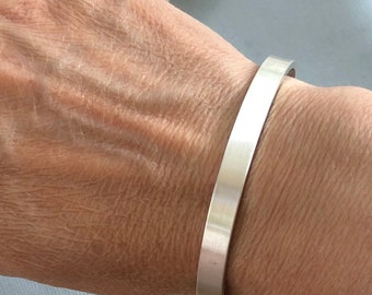 Frank REBAJES ヴィンテージ スターリングシルバー モダニスト カフ