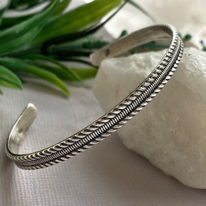 Handgefertigtes Armband aus Sterling Silber