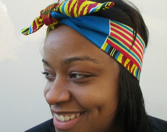 African Print headband, Hairband, Hair accessory