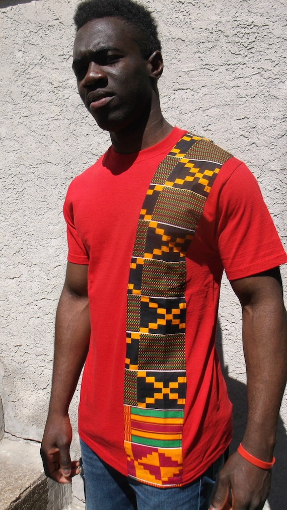 That Melanin Tho T-Shirt - African Print Kente Inspired That Melanin Tho T-Shirt - African Print Kente Inspired