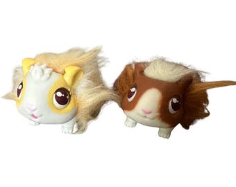 Vintage 2000er Jahre Zhu Zhu Pets Hamster Lot von 2