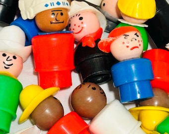Figuras vintage de Fisher-Price Little People, de los años 70 y 80. ¡Elige la tuya!