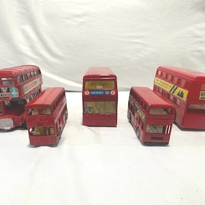 Vintage Diecast London Bus Collection – Dinky Toys, Matchbox, Lesney