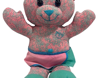 Fisher Price Pink Princess Doodle Bear Plush Stuffed Animal - 15
