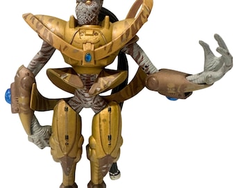 Vintage 1998 starcraft action figure – blizzard entertainment – large sci-fi alien warrior toy – retro pc gaming collectible