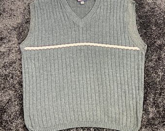 Vintage 1940's WWII American Red Cross Wool Hand Knit