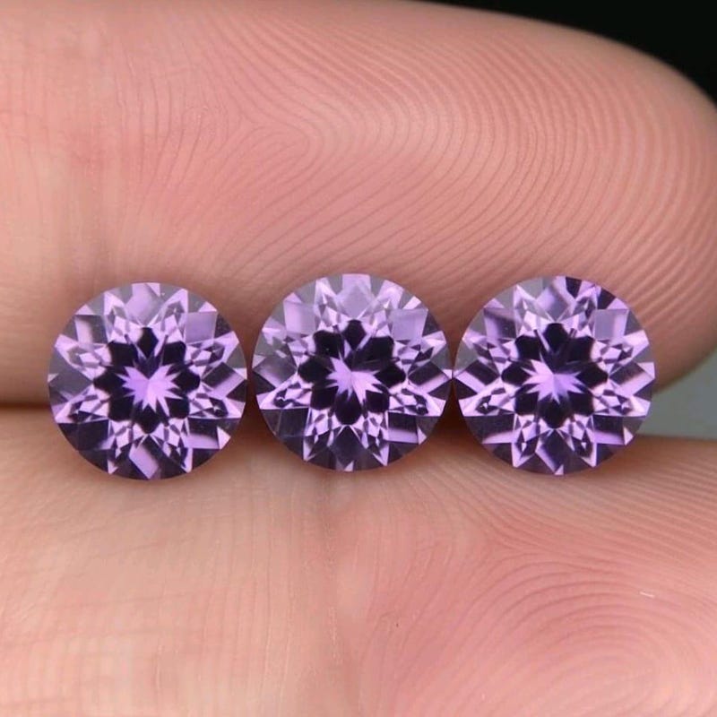 Purple Diamond Lab Grown - Etsy UK