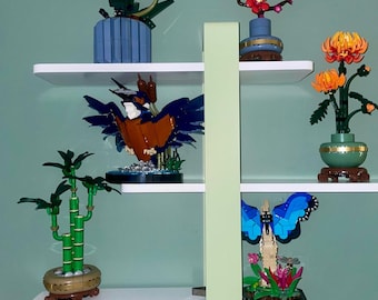 Wood 3 Tier Floating Shelf | Bedroom Shelf | Geometric Wall Shelf | Bathroom Shelf | Unique Display Shelf | Home Decor Shelf