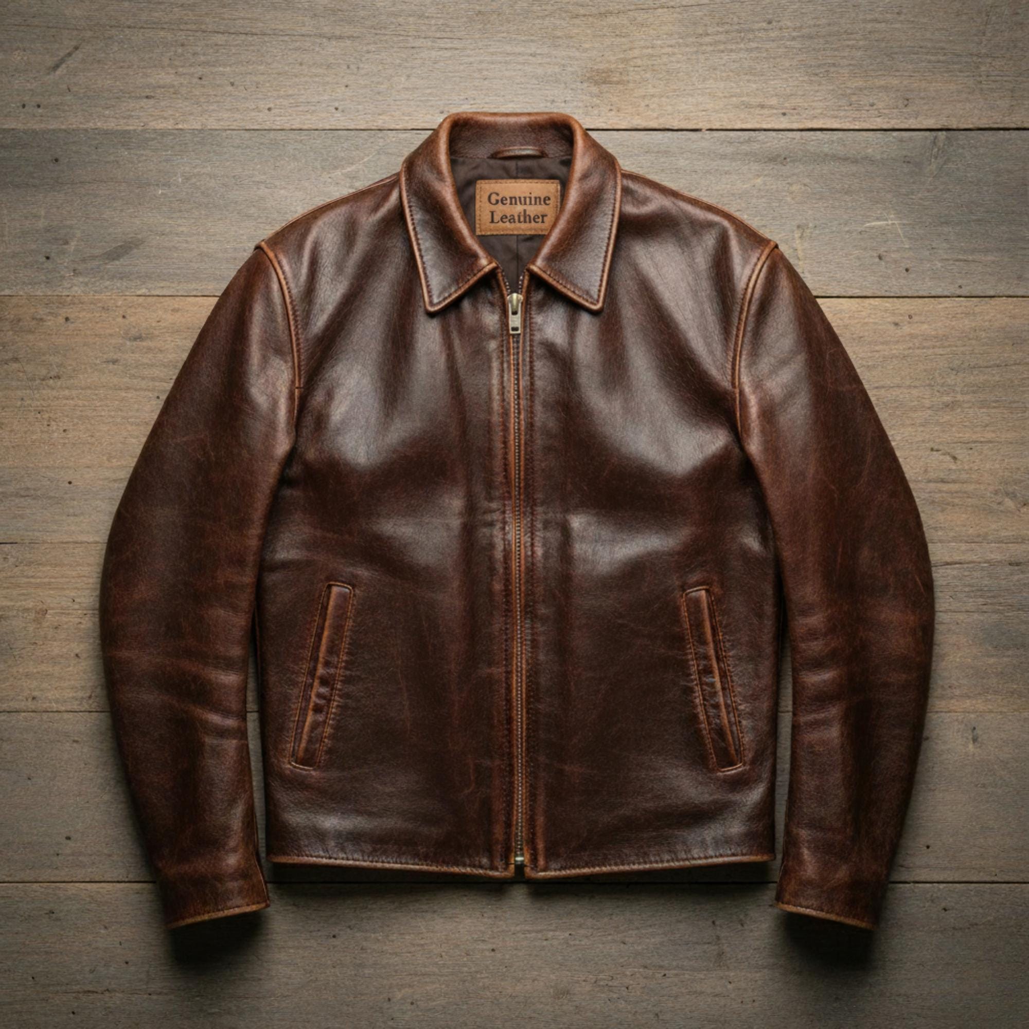 Californian Leather Jacket - Etsy Canada