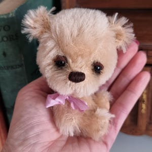 Adorable miniature OOAK Artist Teddy Bear Pocket friend