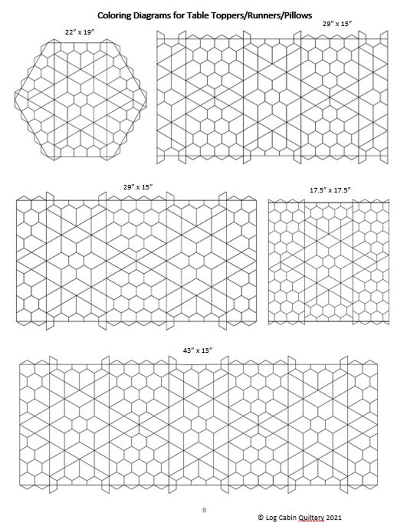 EvermoreAn English paper piecing pattern image 6