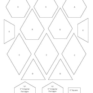 EvermoreAn English paper piecing pattern image 4