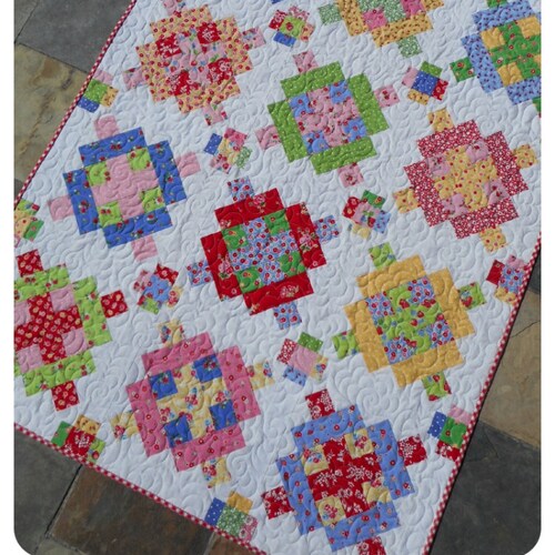 Cracklin' Rosiea Jelly Roll Friendly Quilt Pattern - Etsy