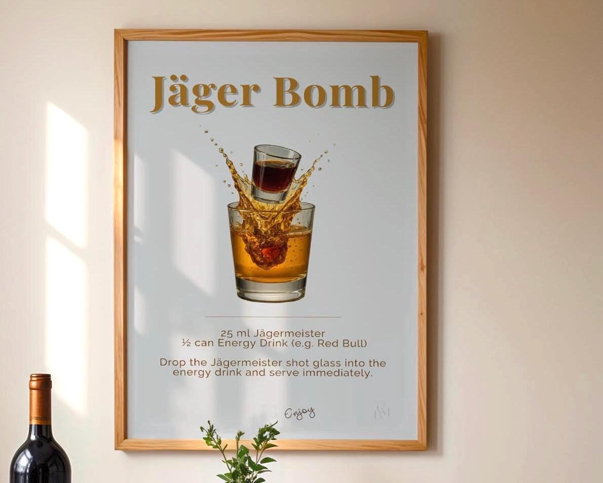 Jagerbomb - Etsy UK