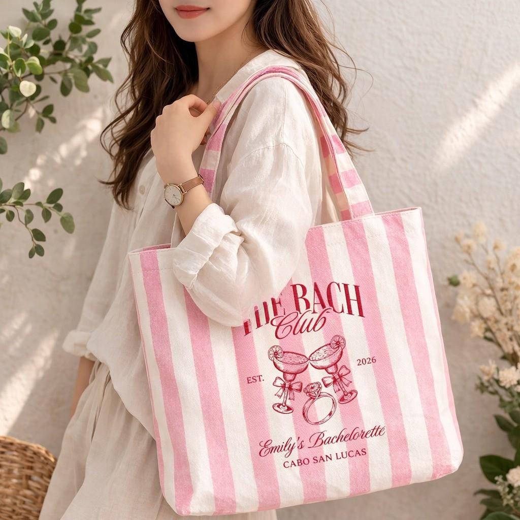 Custom Embroidered Tote Bag