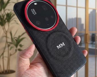 Funda personalizada para Xiaomi 17 Ultra, magnética, MagSafe, de nailon tejido, funda protectora delgada de lujo para Xiaomi 14 Ultra, 15 Ultra y 13.