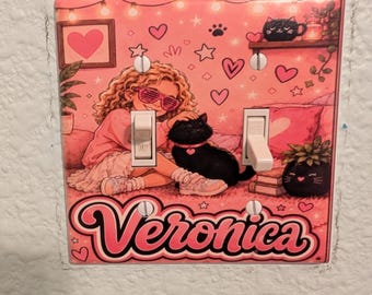 Custom Light Switch Cover | Personalized Room Decor | *Free Shipping*