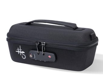 Étui de rangement anti-odeurs ZootCase - Pochette zippée doublée de carbone, étui de voyage discret, contrôle des odeurs, sécurisé et portable