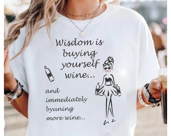 Funny Wine Lover Tee Bachelorette T-Shirt Summer Party Shirt Sassy Women Gift for Bestie