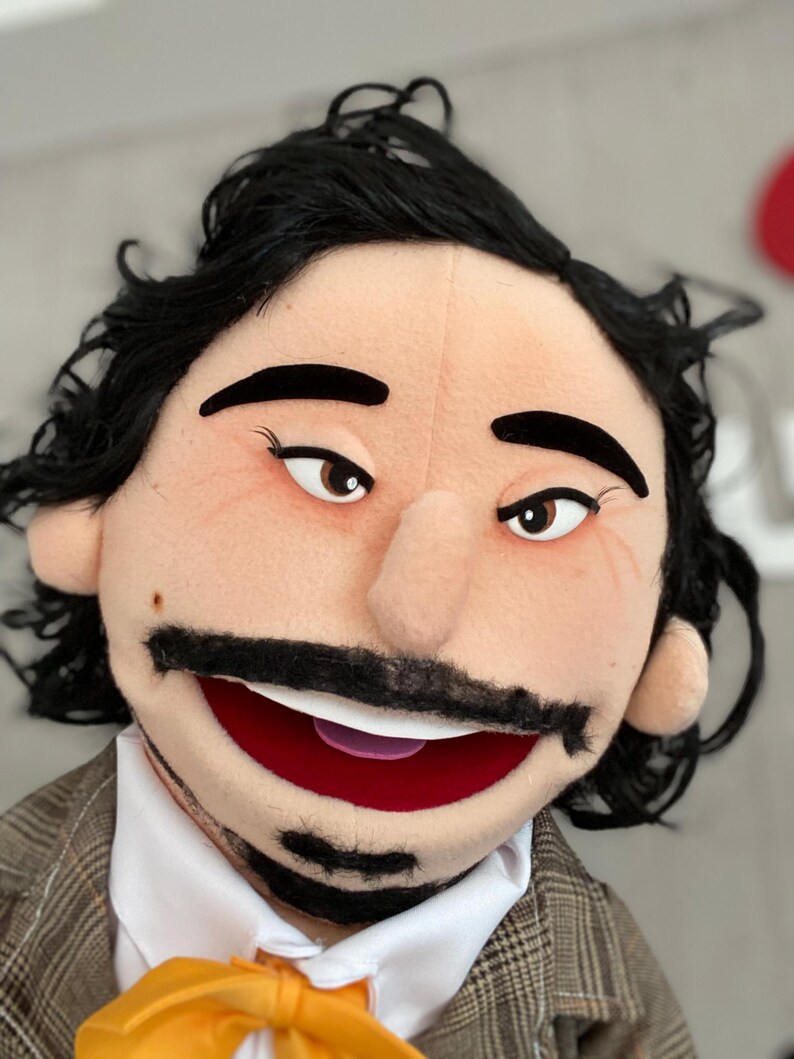 Normal Puppet Custom Puppet-style Muppet | Personalized Lookalike Portrait | Handmade ...