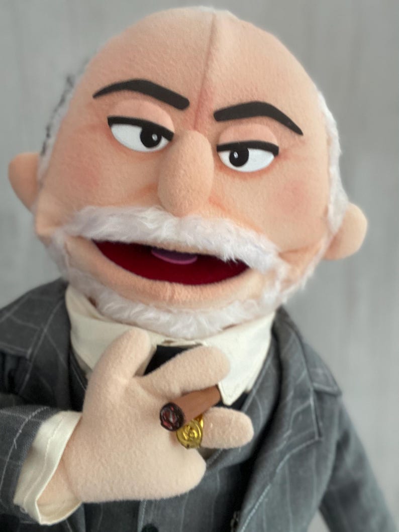 Custom Puppet-style Muppet | Personalized Lookalike Portrait | Handmade ...