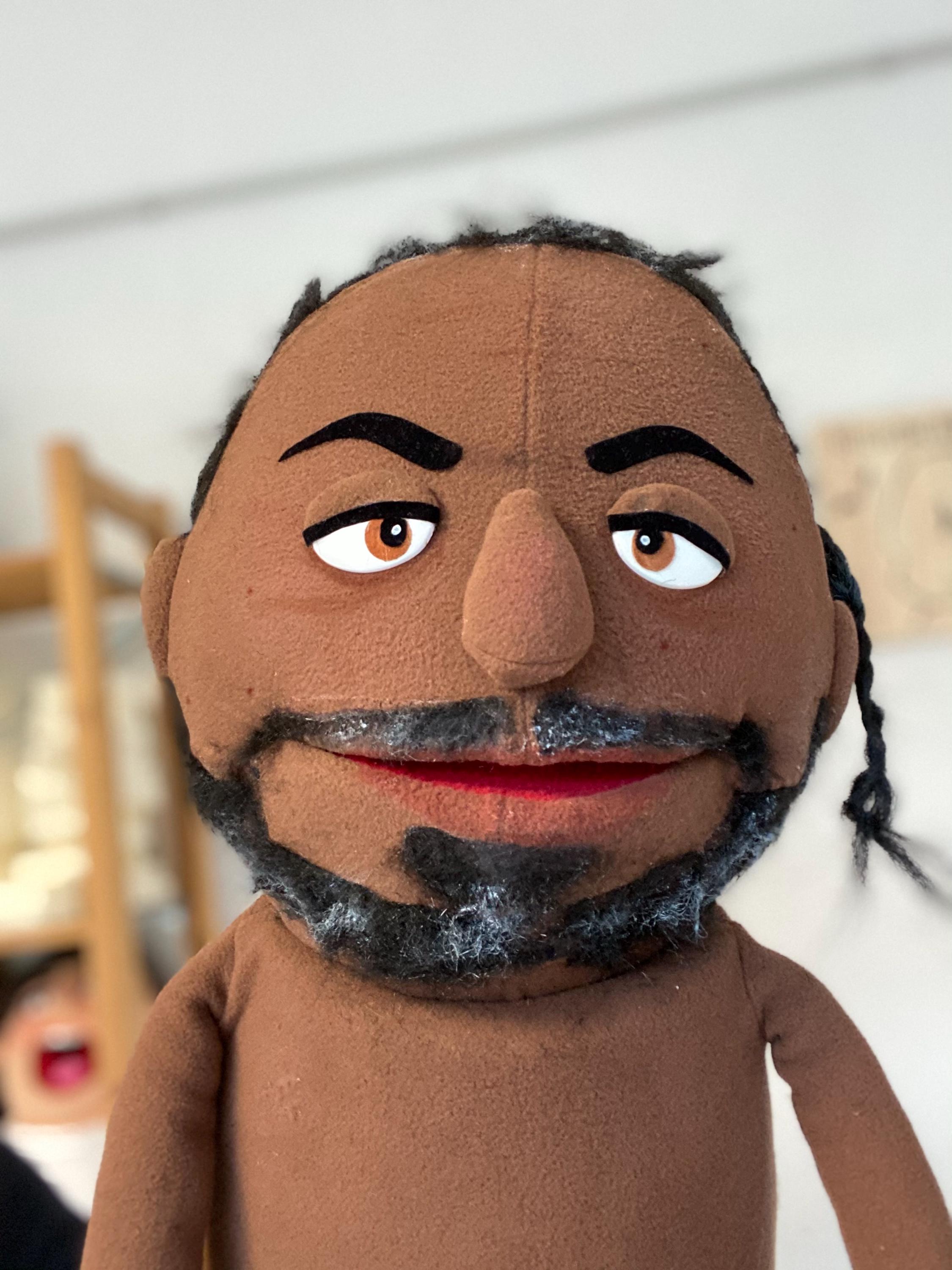 Custom Puppet-style Muppet | Personalized Lookalike Portrait | Handmade ...