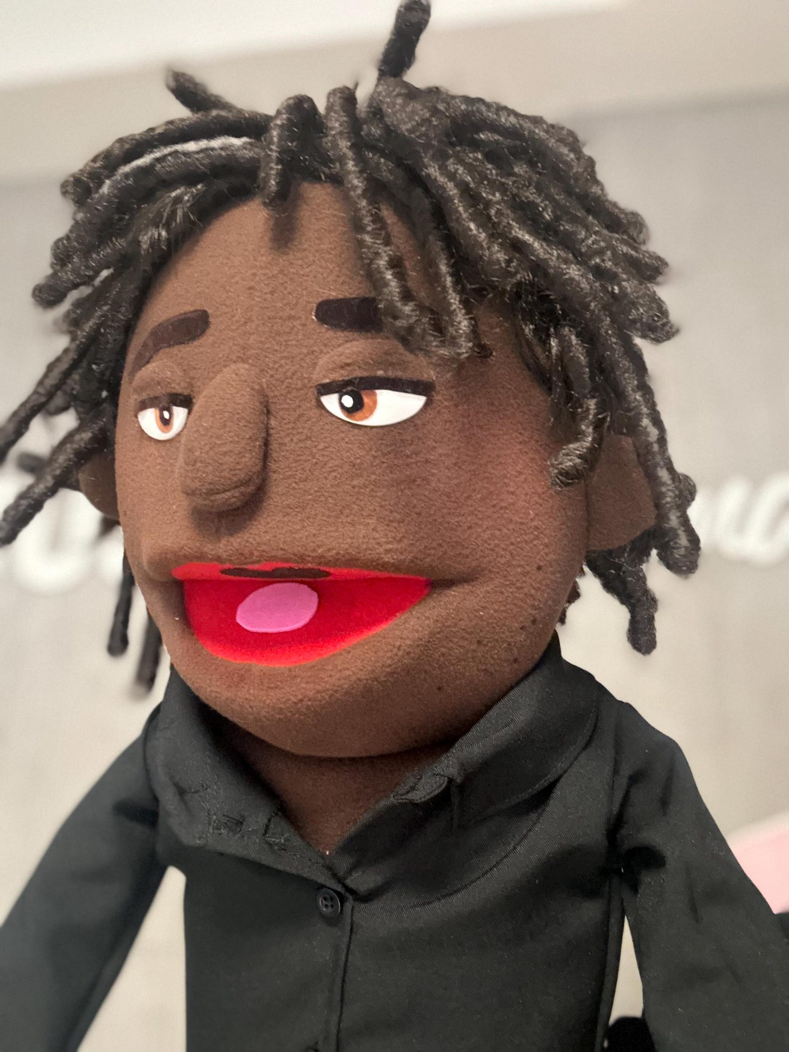 Custom Puppet-style Muppet | Personalized Lookalike Portrait | Handmade ...