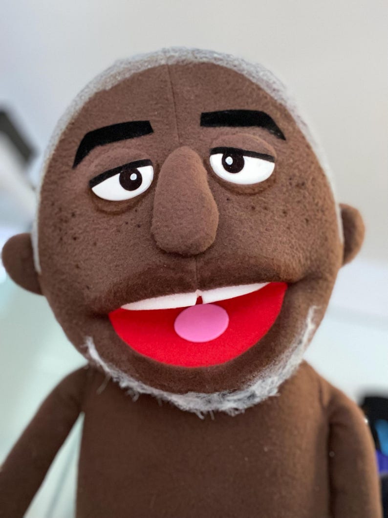 Custom Puppet-style Muppet | Personalized Lookalike Portrait | Handmade ...
