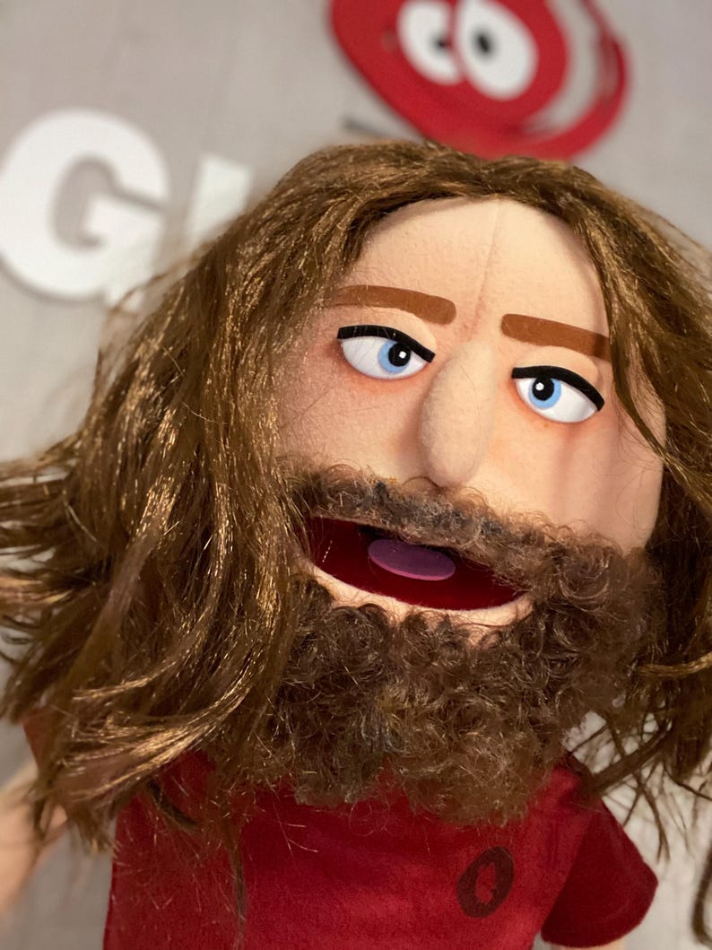 Custom Puppet-style Muppet | Personalized Lookalike Portrait | Handmade ...