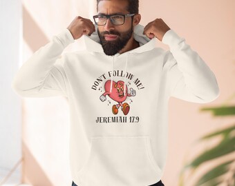 Jesus Faith Message Hoodie | Christian Inspirational Quote Hoodie
