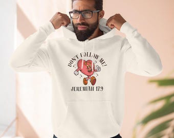 Jesus Faith Message Hoodie | Christian Inspirational Quote Hoodie