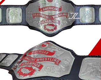 Wrestling-Meisterschafts-Gürtel im Schwergewicht - Tief geätzter Zink-Replik für Erwachsene - Premium Pro Wrestling-Sammlergürtel