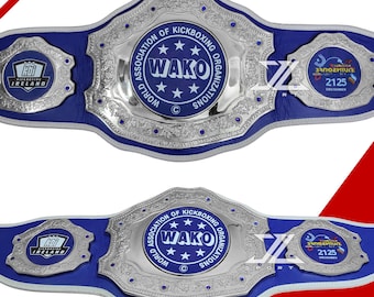 ISKA 世界キックボクシング選手権タイトルベルト - Etsy 日本