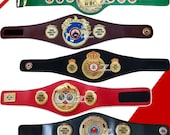 Boxing Championship Belt Replica Set – Ibf Wbo Wbc Wba Ibo, Adult