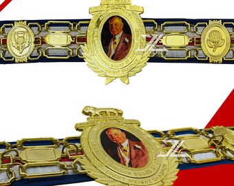 thumbnail image 2 of Lonsdale Style Lord Lonsdale Boxing Belt – English Title Challenge Replica – Tuba Sports 2 of 6
