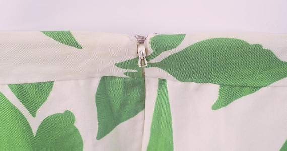 Vintage Anna Sui Floral Summer Silk Dress Green a… - image 8