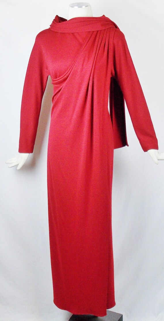 anne klein red dress