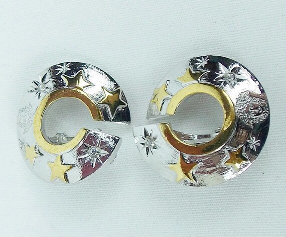versace sash earrings