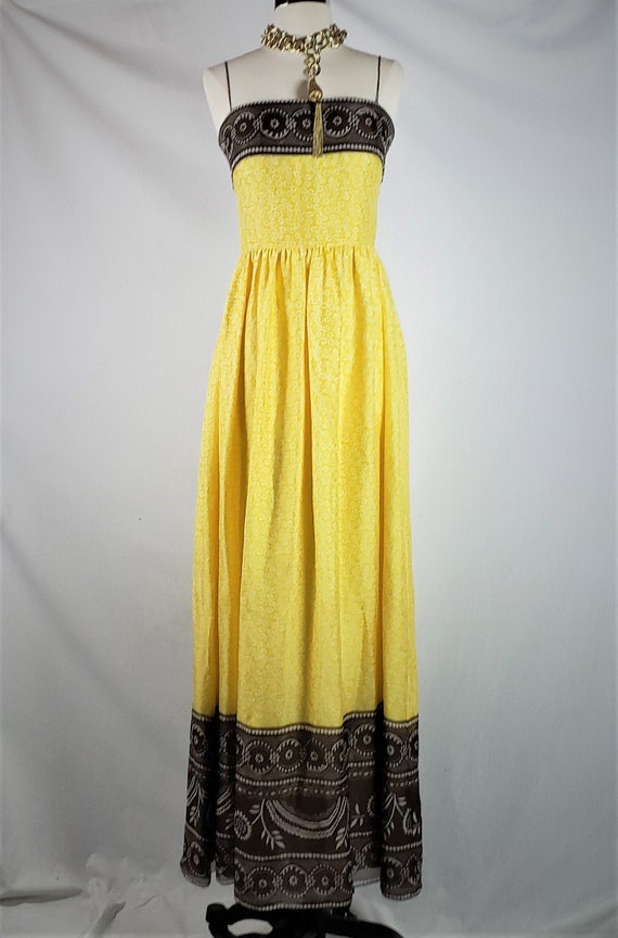 Oscar De La Renta Vintage Silk Printed Corseted Ma