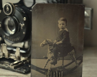 Rocking Horse Tintype