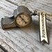 Vintage Compass Whistle