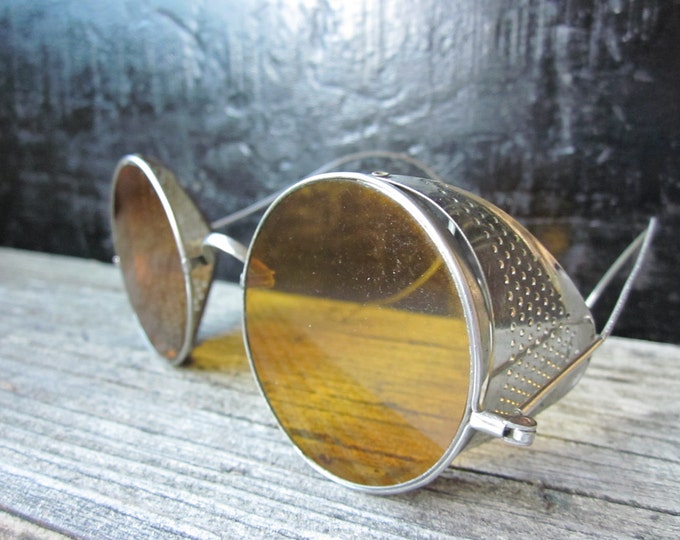 Vintage Safety Glasses Etsy