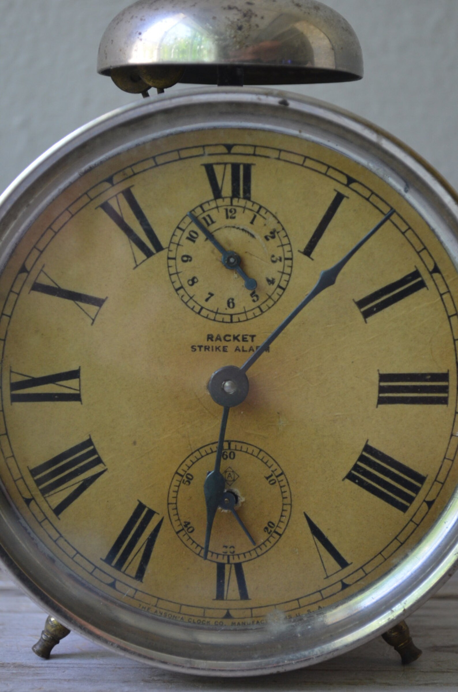 Antique Ansonia Alarm Clock Etsy