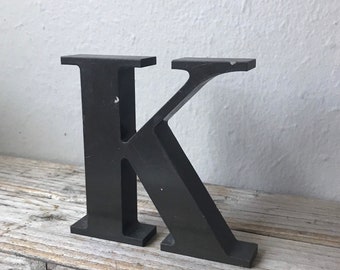 Vintage Acrylic Letter K