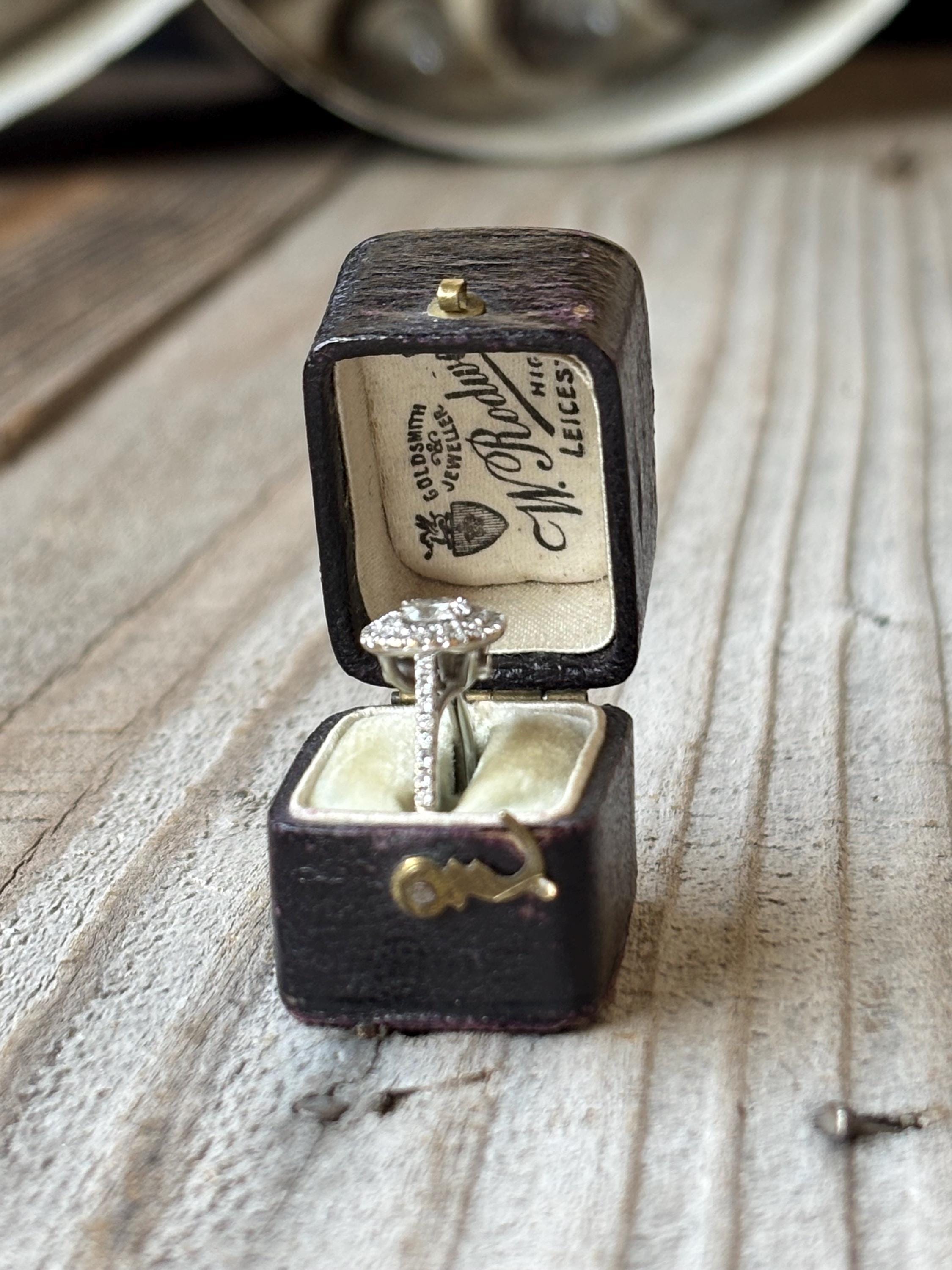 Antique Ring Box - Etsy