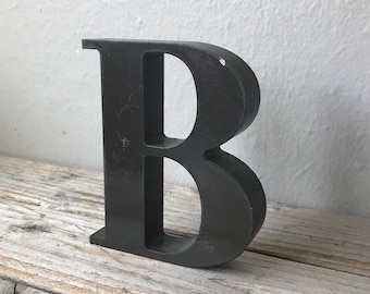 Vintage Acrylic Letter B