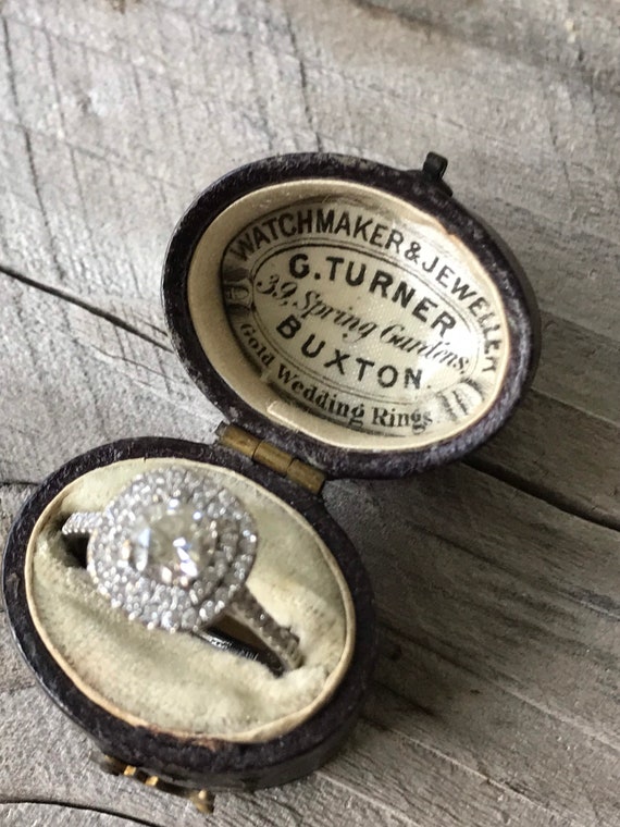 antique ring box wedding Gem